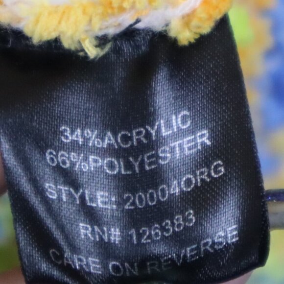 NEON CHENILLE SWEATER XL Ethyl Soft Cozy Spring Fall Pockets Tunic Long Dopamine - Picture 6 of 10